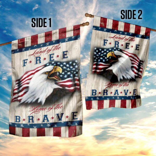 Land of the Free, Home of the Brave Flag: QLP10F American Flag - Image 5
