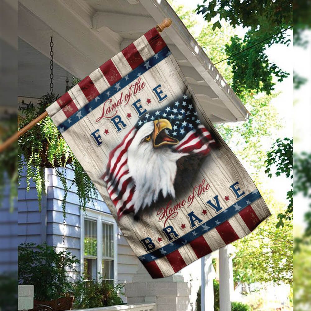 Land of the Free, Home of the Brave Flag: QLP10F American Flag - Image 3