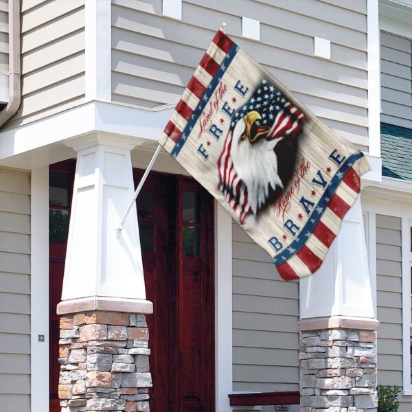 Land of the Free, Home of the Brave Flag: QLP10F American Flag - Image 4