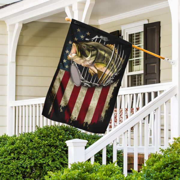 American Bass Fishing Flag: Largemouth Bass US Flag - Image 3
