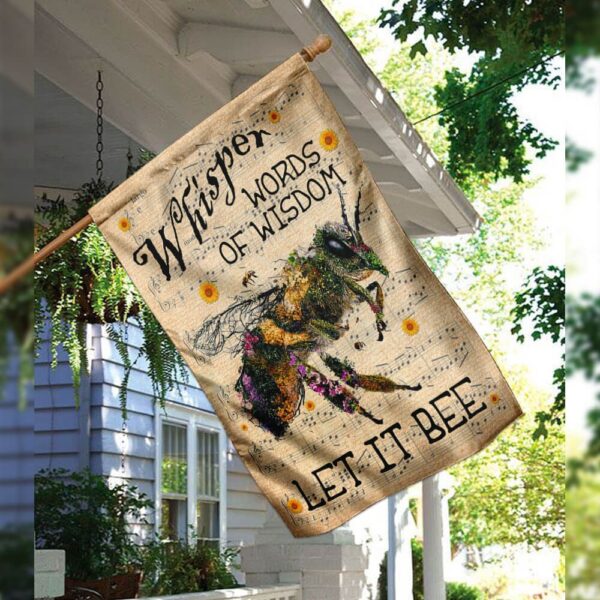 Let It Bee Flag: PN50Fv1b - Unique Bee Design Garden Flag - Image 8