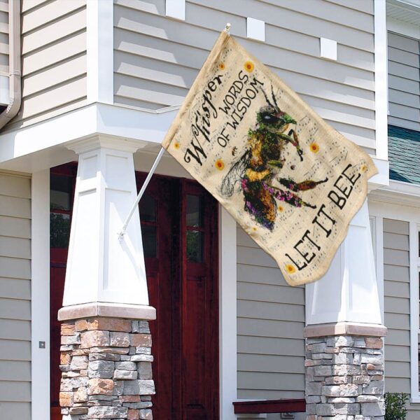Let It Bee Flag: PN50Fv1b - Unique Bee Design Garden Flag - Image 9