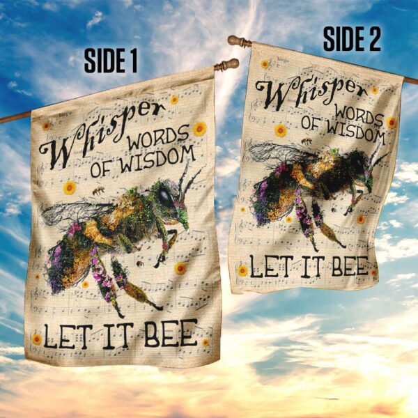 Let It Bee Flag: PN50Fv1b - Unique Bee Design Garden Flag - Image 10