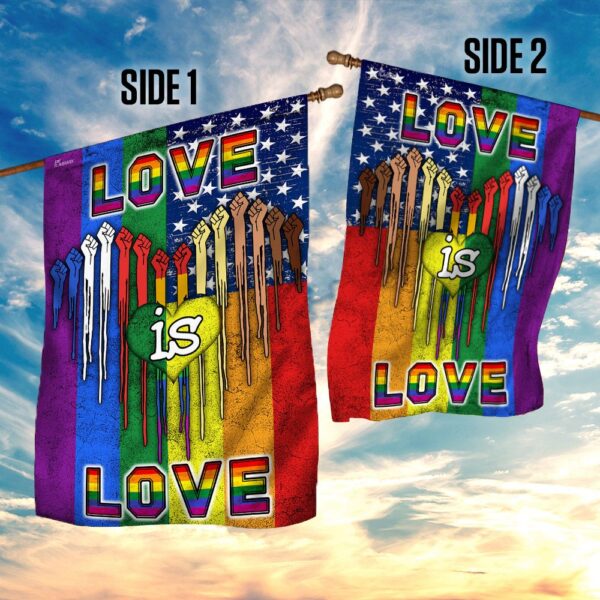 Love Is Love LGBT Pride Flag THN2217F - Image 5