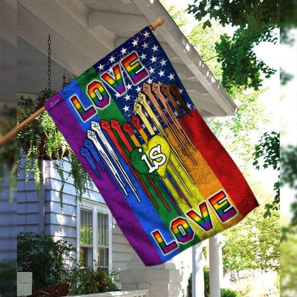 Love Is Love LGBT Pride Flag THN2217F - Image 3