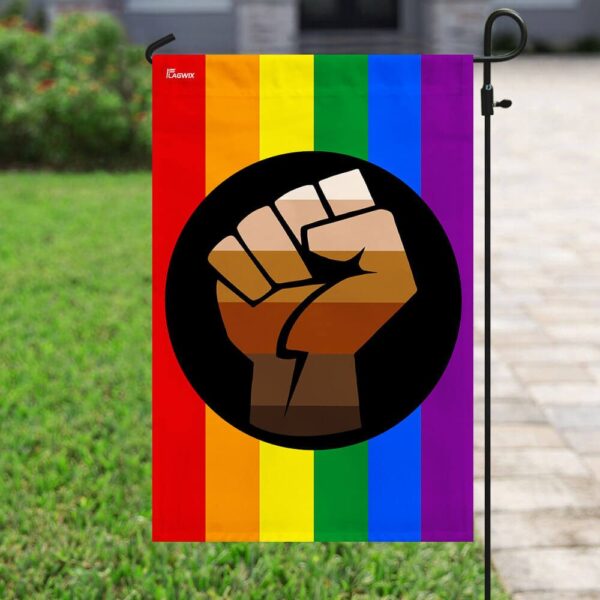 LGBTQ+ BLM Pride Flag: TRL114F - Image 6