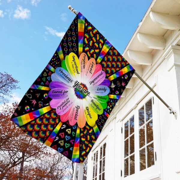 Rainbow Pride Flag THN2232F: LGBT LGBTQ+ Gay Lesbian Bisexual Transgender - Image 2