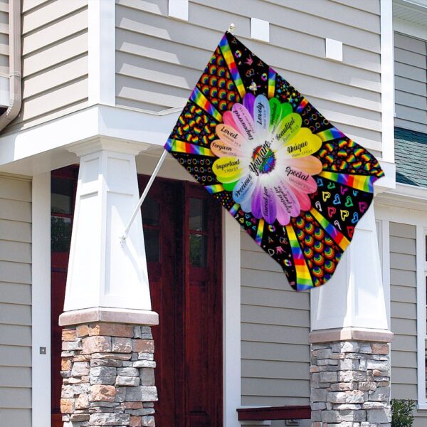 Rainbow Pride Flag THN2232F: LGBT LGBTQ+ Gay Lesbian Bisexual Transgender - Image 4
