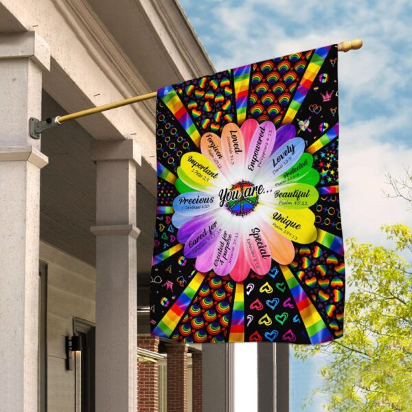 Rainbow Pride Flag THN2232F: LGBT LGBTQ+ Gay Lesbian Bisexual Transgender