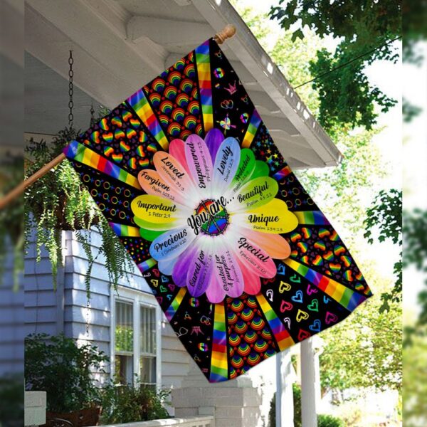 Rainbow Pride Flag THN2232F: LGBT LGBTQ+ Gay Lesbian Bisexual Transgender - Image 3