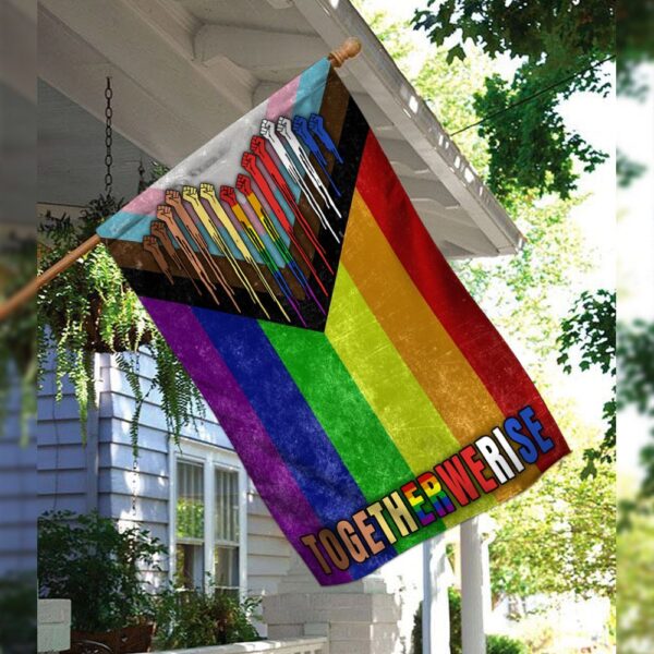 Progress Pride Flag: LGBT Rainbow Flag THN2231F - Image 3