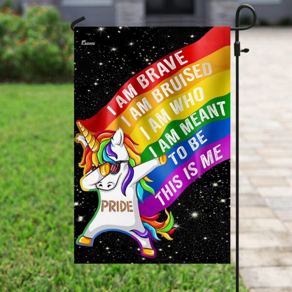 LGBTQ+ Pride Unicorn Brave Flag: Show Your Colors - Image 5