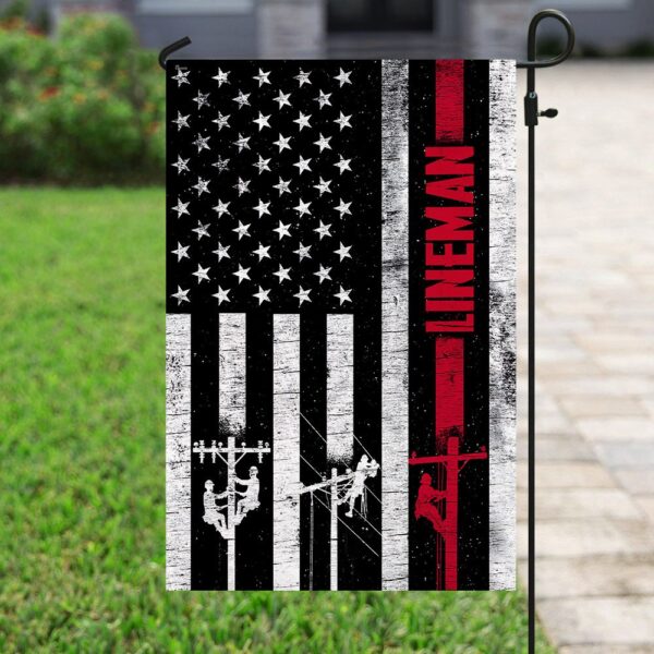 Lineman Pride American US Flag - Image 6