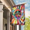 Peace Hippie Flag: Embrace Tranquility & Freedom