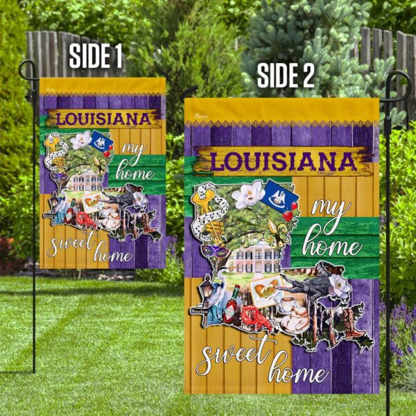 Louisiana - My Home Sweet Home Flag - Image 10