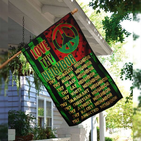 Love Neighbor Peace Flag: PN61F - Promote Harmony & Unity - Image 8