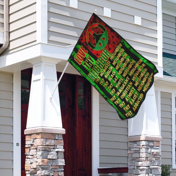 Love Neighbor Peace Flag: PN61F - Promote Harmony & Unity - Image 9