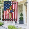 Patriotic Jesus Flag: Loves Jesus & America TQN1390F