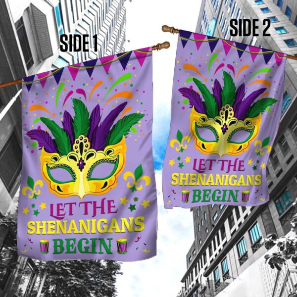 Mardi Gras Flag: Let the Shenanigans Begin! (TQN780F) - Image 3