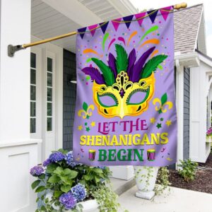 Mardi Gras Flag: Let the Shenanigans Begin! (TQN780F)