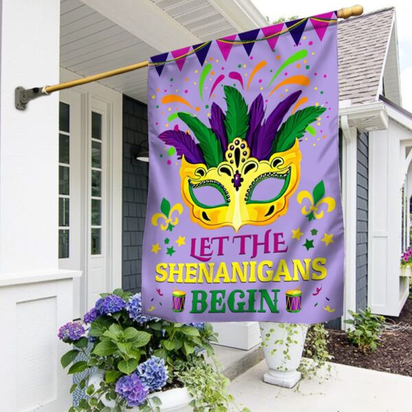 Mardi Gras Flag: Let the Shenanigans Begin! (TQN780F)