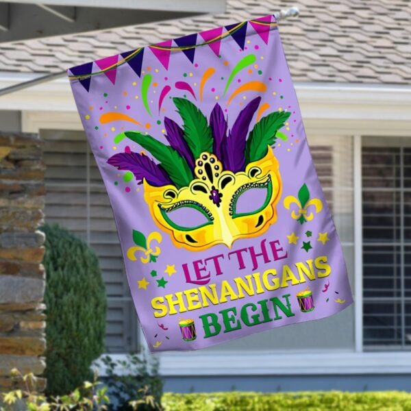 Mardi Gras Flag: Let the Shenanigans Begin! (TQN780F) - Image 4