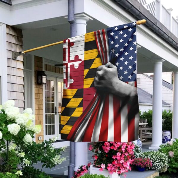 Maryland & American Flags: Show Your State Pride