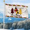 Maryland Christmas Grommet Flag - Holiday Decor TQN730GF