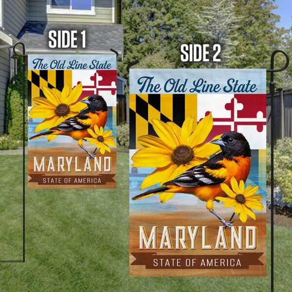 Maryland Flag: Old Line State Baltimore Oriole Bird Banner - Image 7