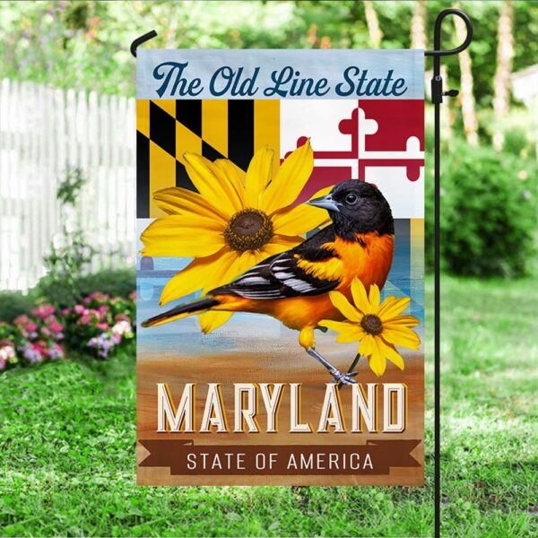 Maryland Flag: Old Line State Baltimore Oriole Bird Banner - Image 5