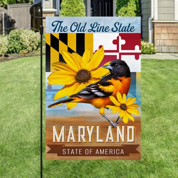 Maryland Flag: Old Line State Baltimore Oriole Bird Banner - Image 6