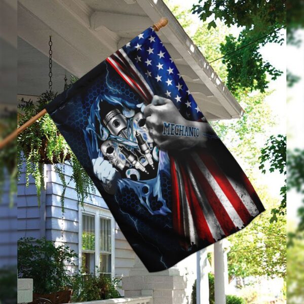 American Flag Mechanic's Apparel: Patriotic Mechanic Gear - Image 3