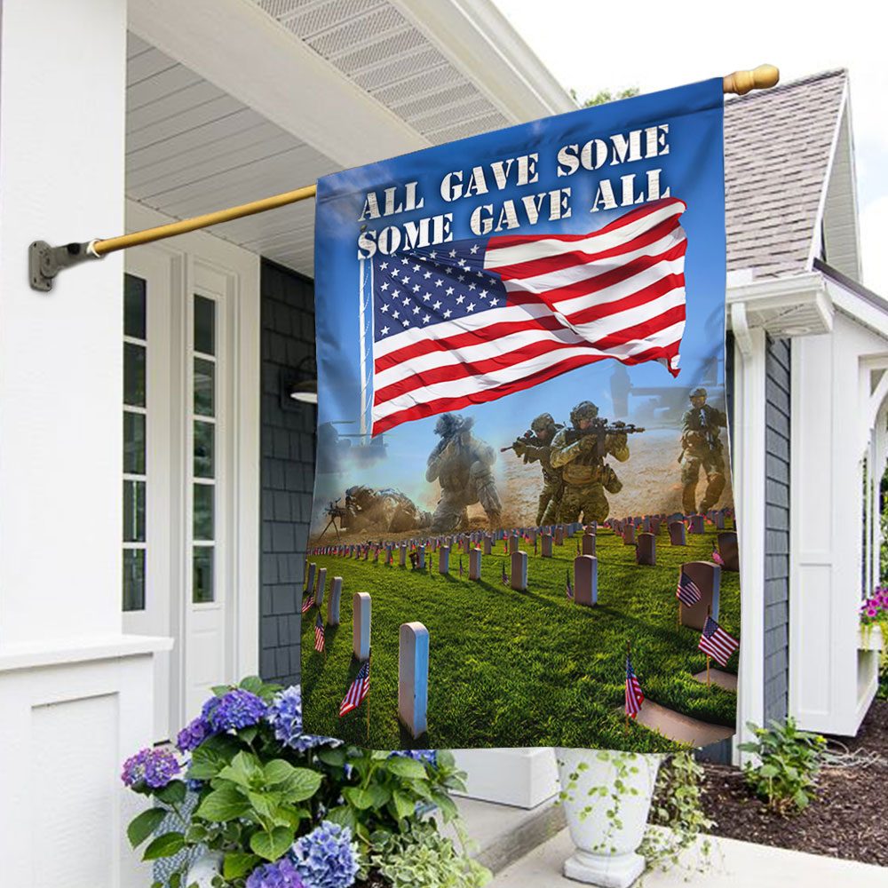 Memorial Day Flag: All Gave Some, Some Gave All - TQN06F
