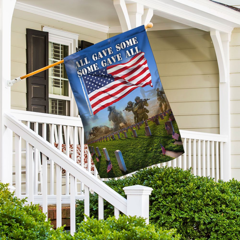 Memorial Day Flag: All Gave Some, Some Gave All - TQN06F - Image 5