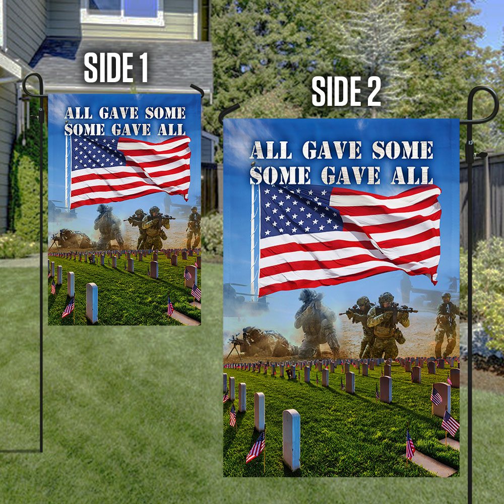 Memorial Day Flag: All Gave Some, Some Gave All - TQN06F - Image 8