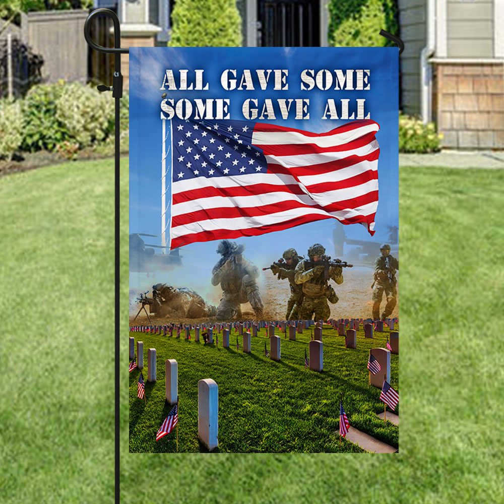 Memorial Day Flag: All Gave Some, Some Gave All - TQN06F - Image 6