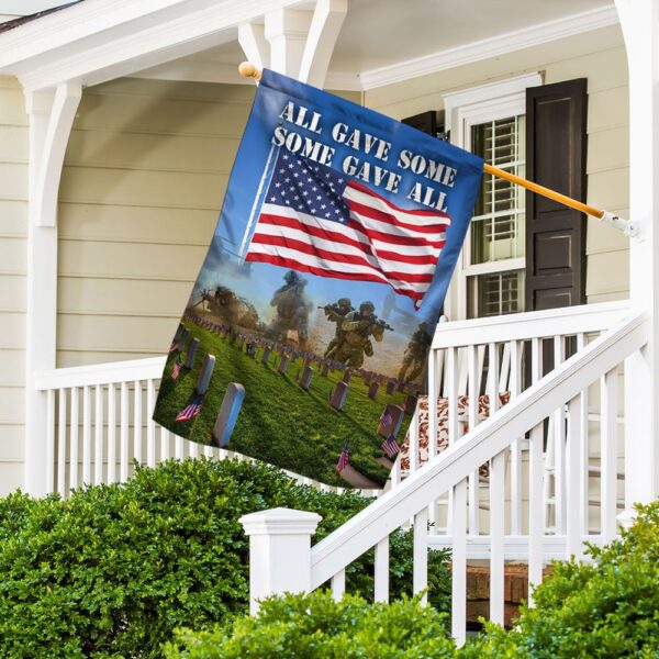 Memorial Day Flag: All Gave Some, Some Gave All - TQN06F - Image 4