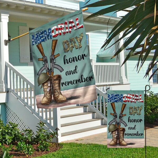 Memorial Day Flags: Honor & Remember Veterans - TQN1008F - Image 4