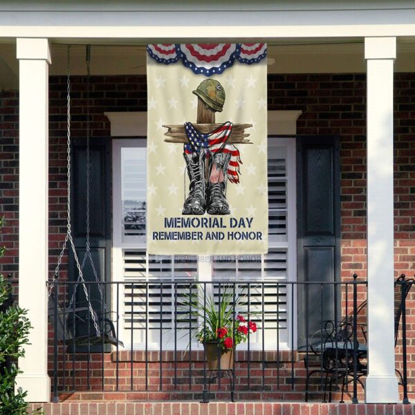 Memorial Day Boots: Remember & Honor with TQN1009Fv3 Black Flags - Image 6
