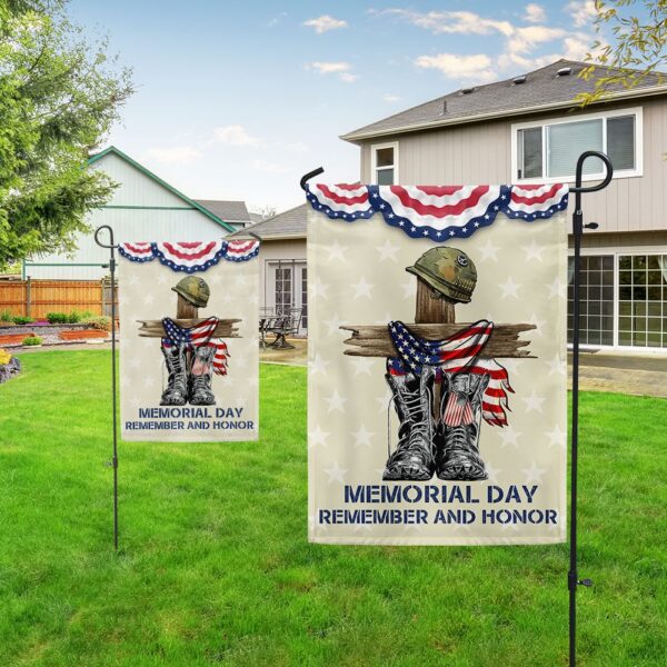 Memorial Day Boots: Remember & Honor with TQN1009Fv3 Black Flags - Image 5