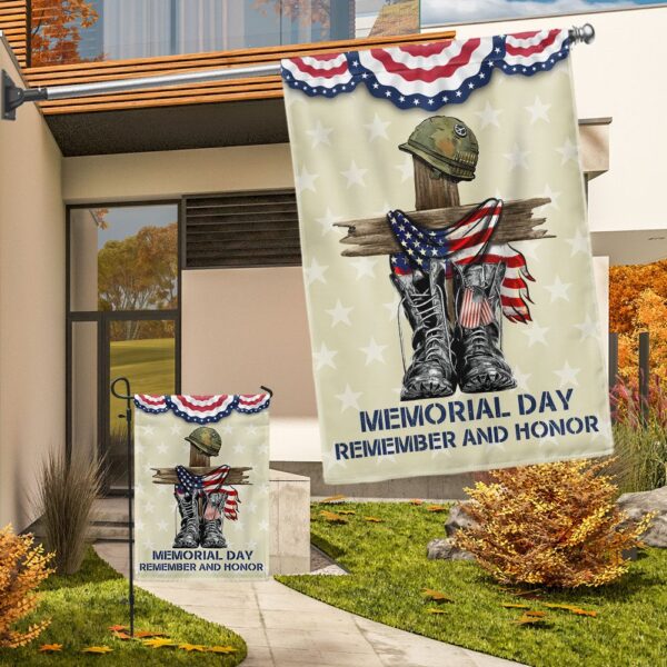 Memorial Day Boots: Remember & Honor with TQN1009Fv3 Black Flags - Image 8