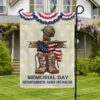 Memorial Day Flag Remember And Honor flag TQN1009Fv1