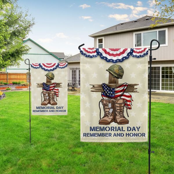 Memorial Day Flag Remember And Honor flag TQN1009Fv1 - Image 5