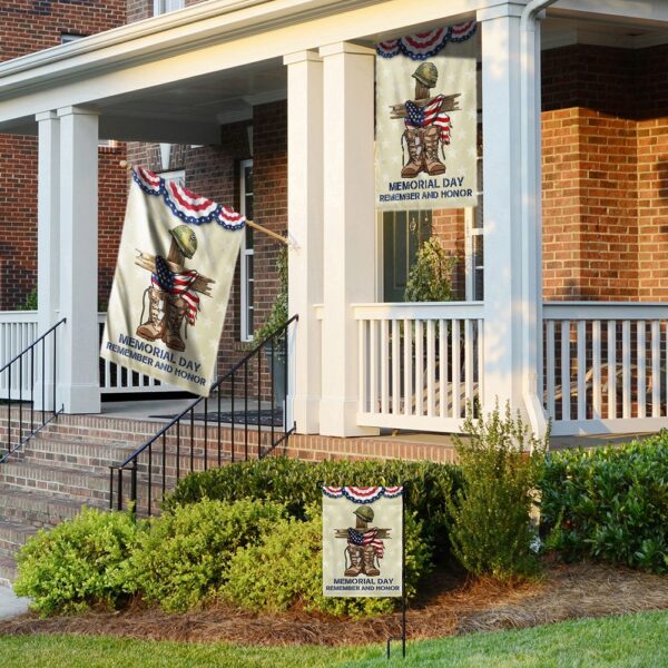 Memorial Day Flag Remember And Honor flag TQN1009Fv1 - Image 4