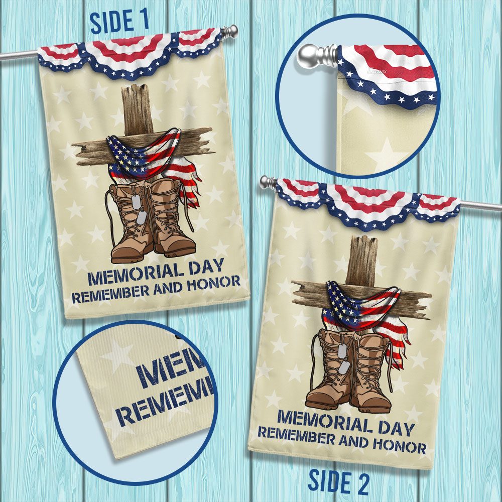 Memorial Day Flag: Remember & Honor Patriotic Decor - Image 2