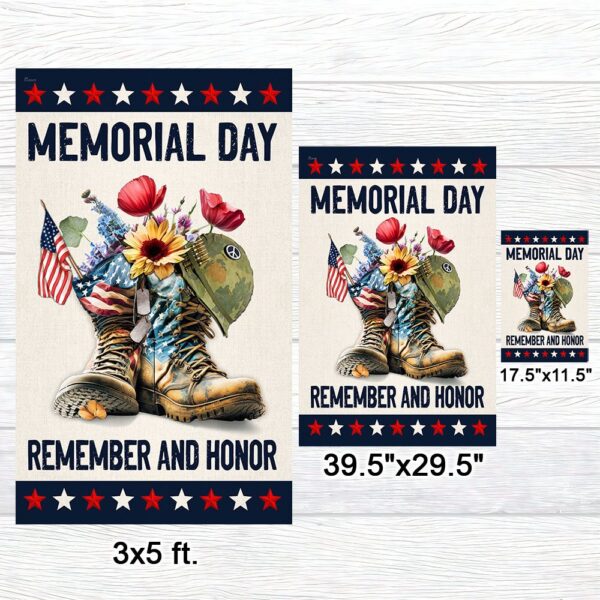 Memorial Day Flags: Remember & Honor (TQN1091F) - Image 7