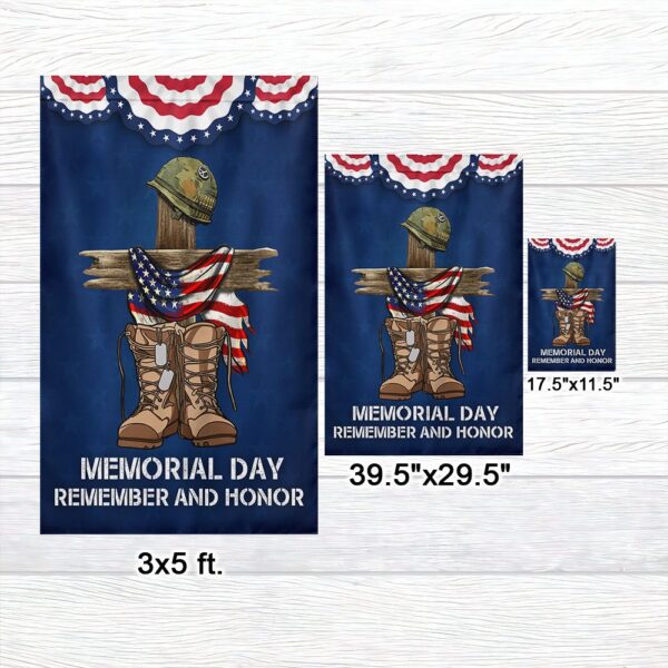 Memorial Day Flag: Remember & Honor (TQN1009F) - Image 7