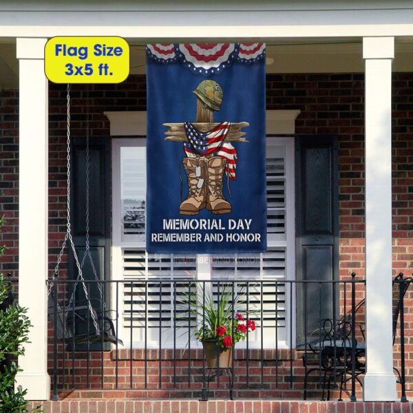 Memorial Day Flag: Remember & Honor (TQN1009F) - Image 6