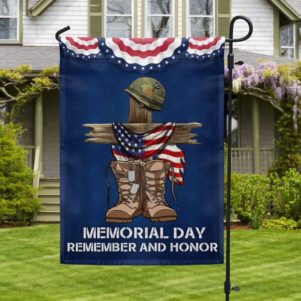 Memorial Day Flag: Remember & Honor (TQN1009F) - Image 3
