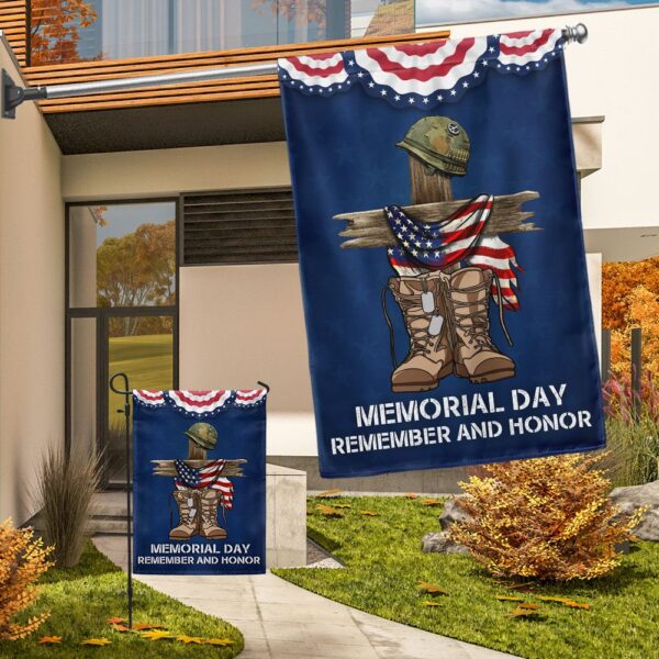 Memorial Day Flag: Remember & Honor (TQN1009F) - Image 9